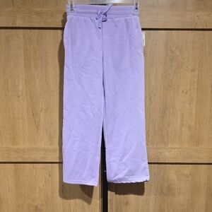 (J58) Girls Sweatpants Light Purple Sz 7/8